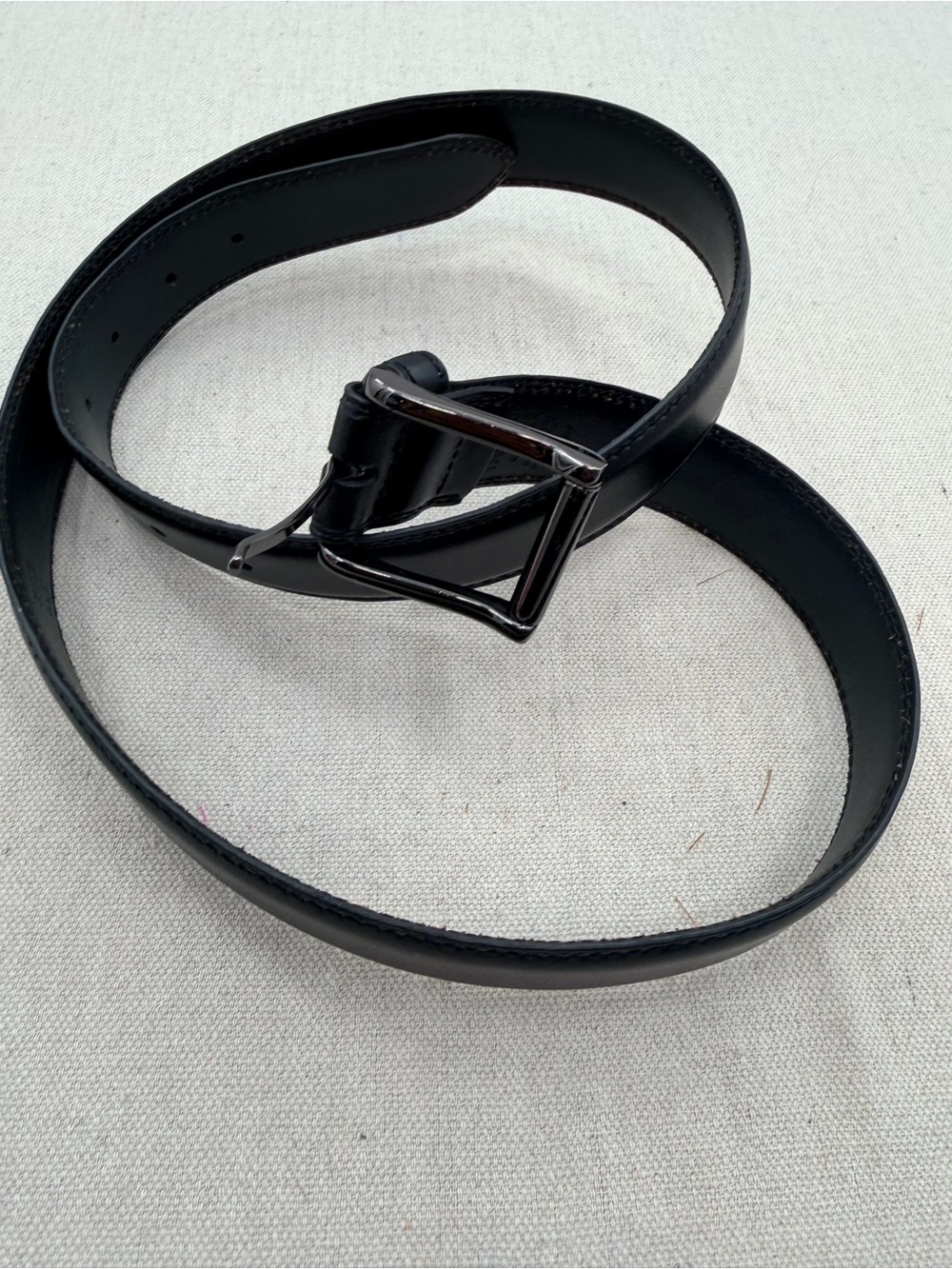 Classic Dickies Black Leather Men’s Belt